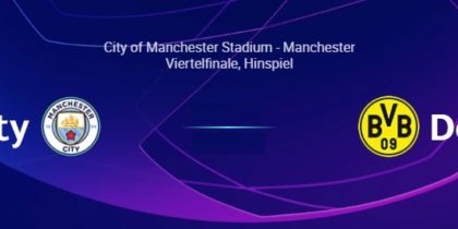 UEFA Champions League live im Free-TV: Dortmund vs Man City